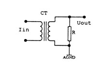 電流變送器輸入隔離部分的電路圖